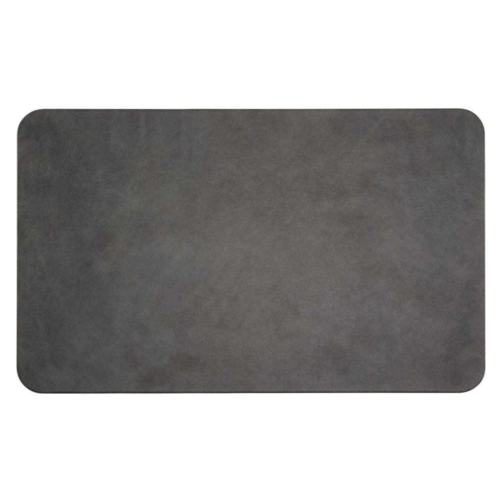 Allsop Leatherette Mouse Pad, 8-5/8inH x 14-1/4inW x 1/4inD, Black, 32580 MPN:32580