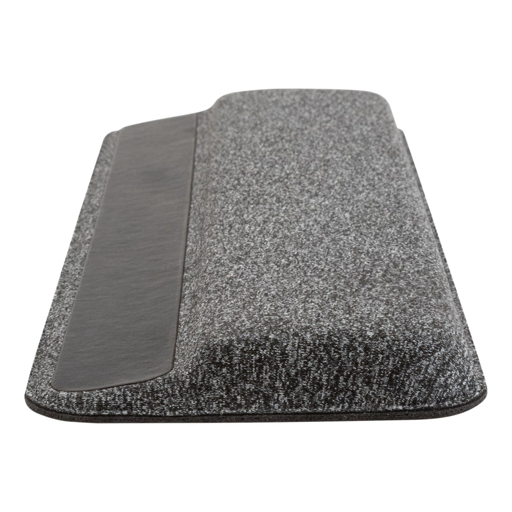 Allsop Premium Plush Angled Keyboard Wrist Rest, Gray, Total Qty 1 MPN:32690
