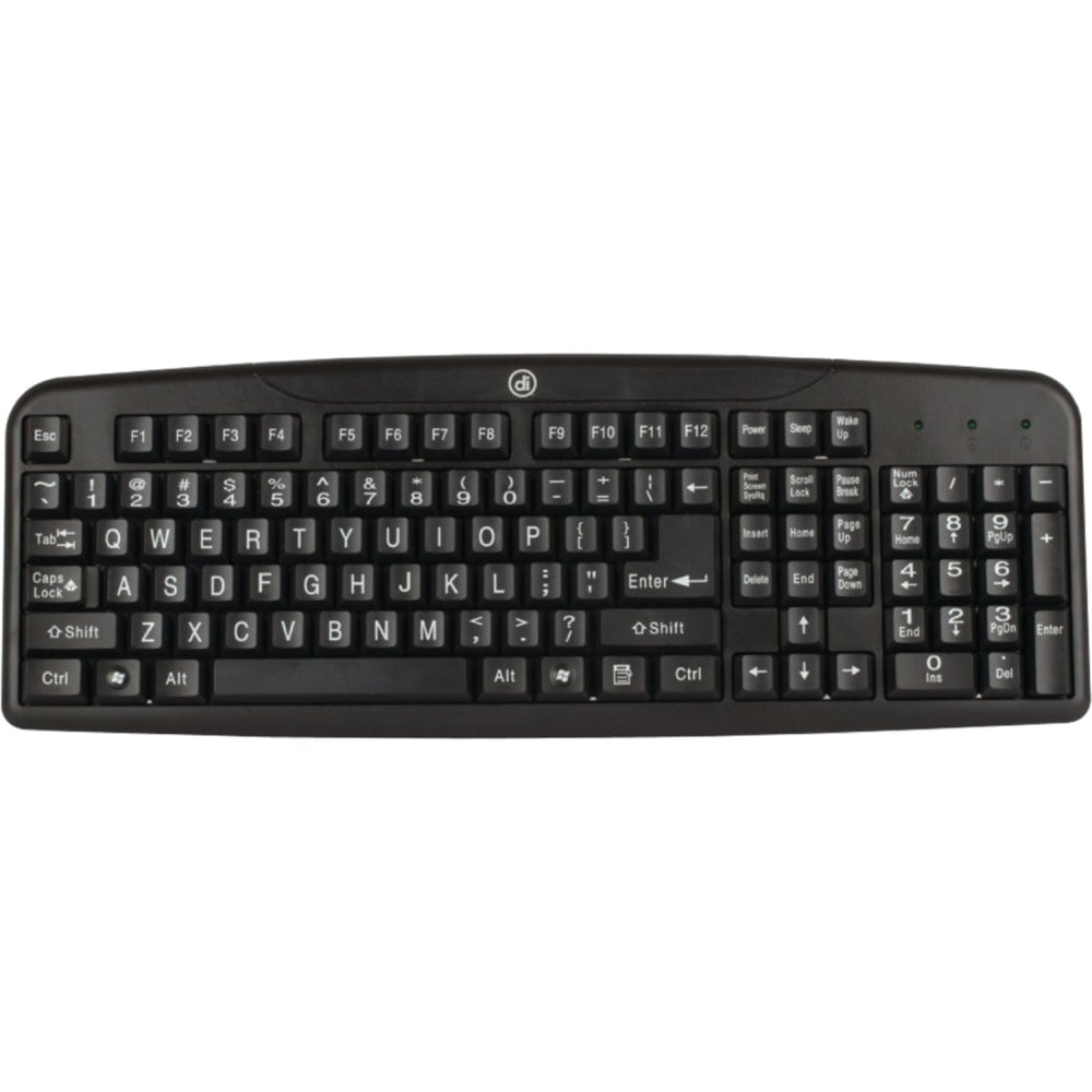 Micro Innovations Digital Innovations Easy View Keyboard USB MPN:4250400