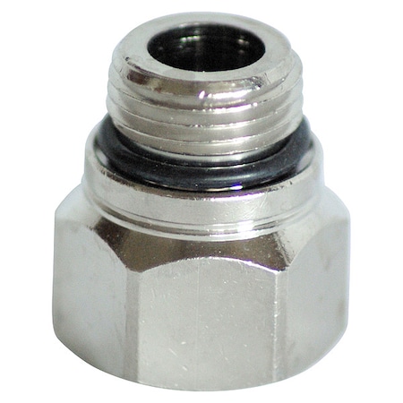Adapter, 1 in L, 3/4 in W, Steel MPN:4150064