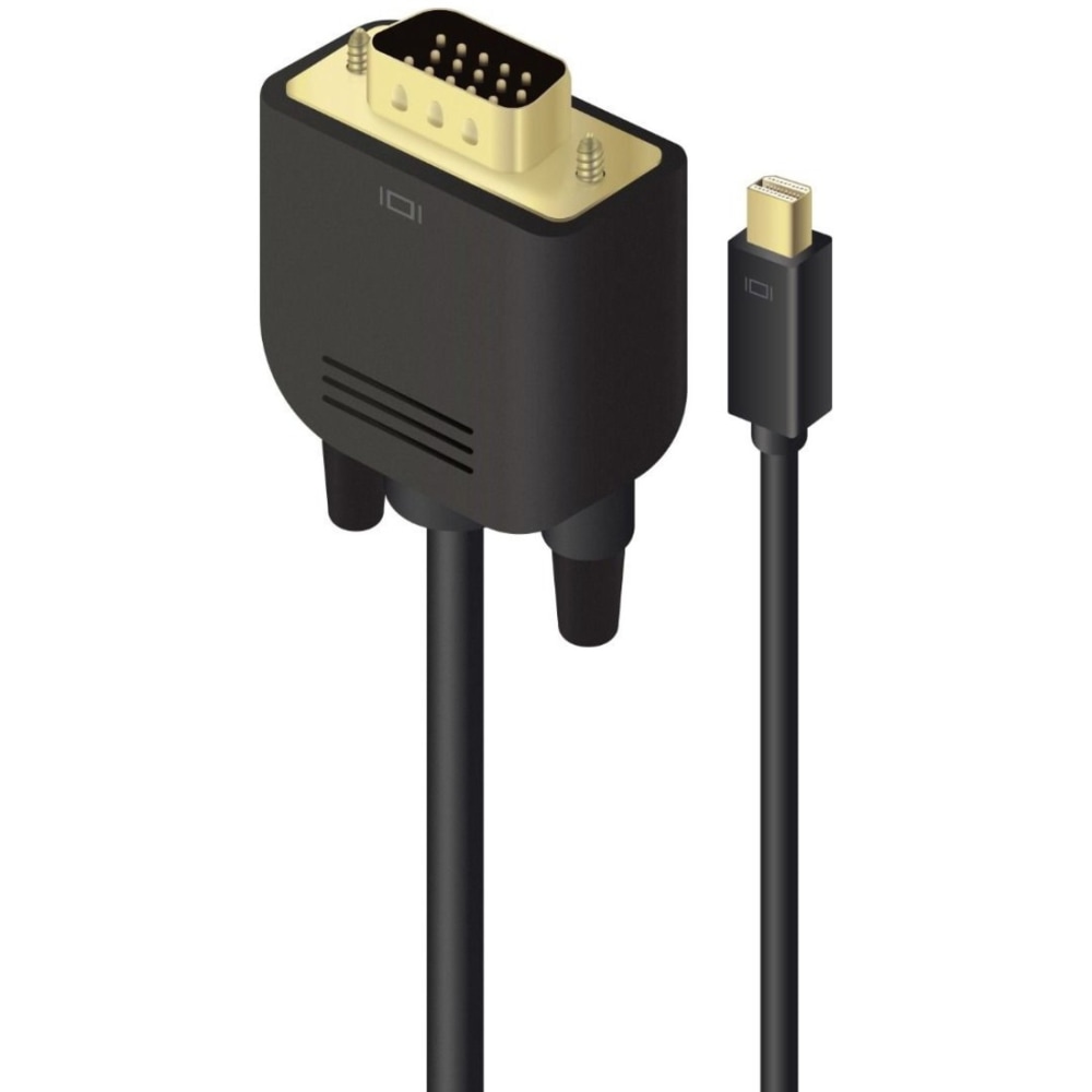 ALOGIC SmartConnect Premium Series - Adapter cable - Mini DisplayPort (M) to 15 pin D-Sub (DB-15) (M) - MDPVGA02MM MPN:MDP-VGA-02-MM