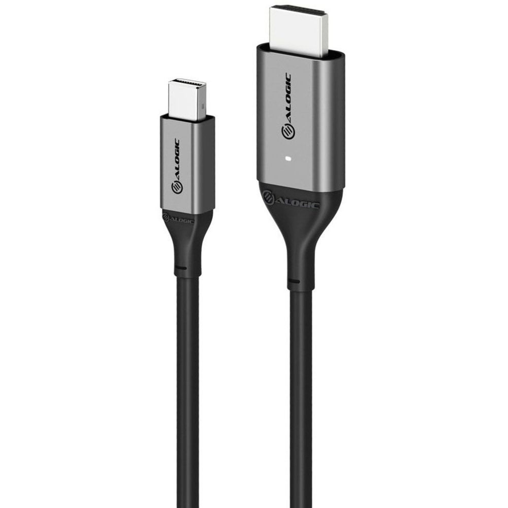 Alogic Ultra Mini DisplayPort 1.4 to HDMI 2.0 Cable - 4K 60Hz - ACTIVE - 6.56 ft HDMI/Mini DisplayPort A/V Cable - ULMDPHD02SGR MPN:ULMDPHD02-SGR