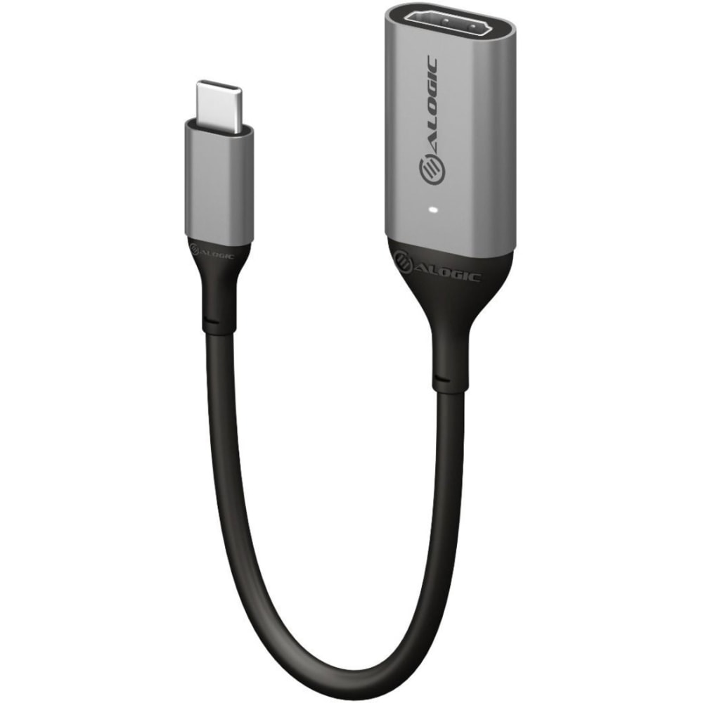 Alogic Ultra 15cm USB-C (Male) to HDMI (Female) Adapter - 4K 60Hz - 5.91in HDMI/USB-C Data Transfer Cable - ULUCHDADP MPN:ULUCHD-ADP
