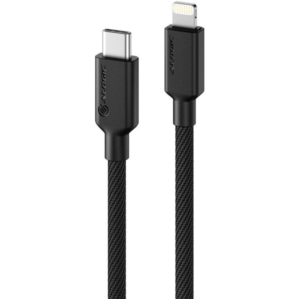 ALOGIC Elements PRO USB-C to Lightning 2m Cable, Black, ELPC8P02BK MPN:ELPC8P02-BK