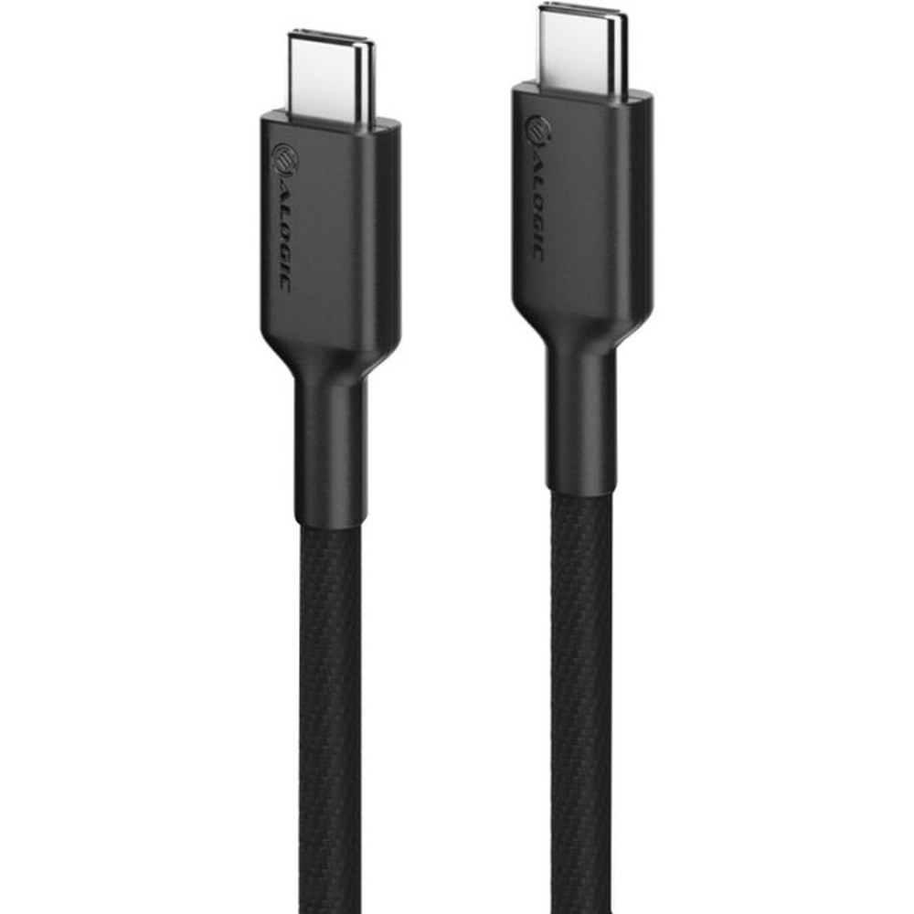 ALOGIC Elements PRO USB-C to USB-C cable, Male to Male, 2m, USB 2.0, 5A, 480Mbps OD: 4.0, Black, ELPCC202BK MPN:ELPCC202-BK