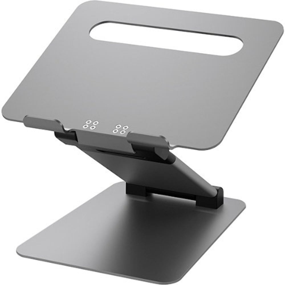 Alogic Elite Plus Adjustable Laptop Riser - Aluminum - Space Gray MPN:EPALR-SGR