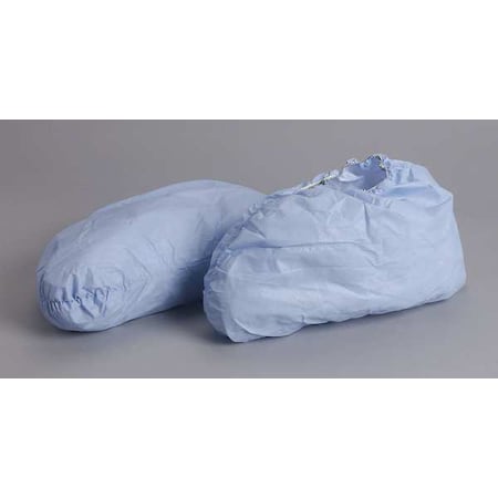 Disposable Boot Covers, Polyethylene, Polypropylene, Blue, Slip Resistant Sole: Yes, XL MPN:BT-91X13-B
