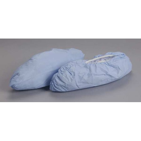 Disposable Shoe Covers, Polyethylene, Polypropylene, Blue, Slip Resistant Sole: Yes, XL MPN:SH-91183-B