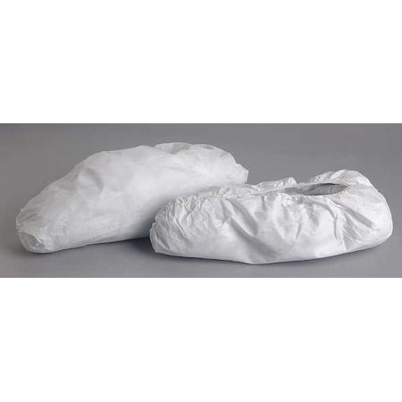 Disposable Shoe Covers, Polyethylene, Polypropylene, White, Slip Resistant Sole: Yes, Universal MPN:SH-T1182-B