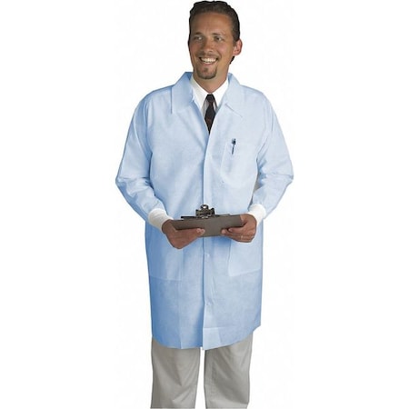 Disposable Lab Coat, AlphaGuard, White, 3XL, 30 PK MPN:LC-31632-6