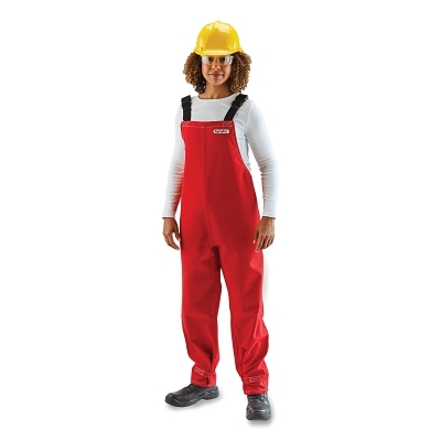 Alphatec 66662 Bib Overall Red Poly Size 2XL MPN:666622XL