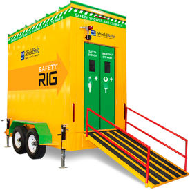 ATS ShieldSafe Fully Enclosed Mobile Safety Shower & Eyewash Trailer - Class One Division Two (C1D2) SS-SafetyRig