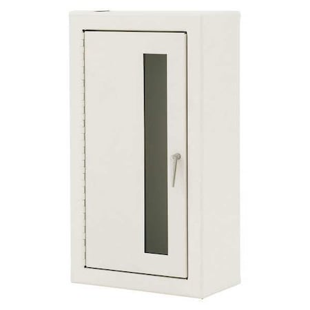 Fire Extinguisher Cabinet, Surface Mount, 20 1/2 in Height, 5 lb MPN:7009-DV