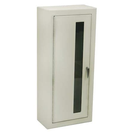 Fire Extinguisher Cabinet, Surface Mount, 26 1/2 in Height, 10 lb MPN:7024-DV
