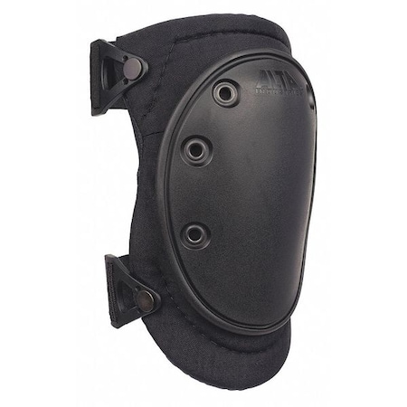 Knee Pad, Tactical, Foam Pad, Fabric Cap, Clip Closure, 2 Straps, Black, Universal MPN:50413.00
