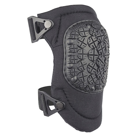 Knee Pads, Rubber Cap, Black, PR MPN:50433.00
