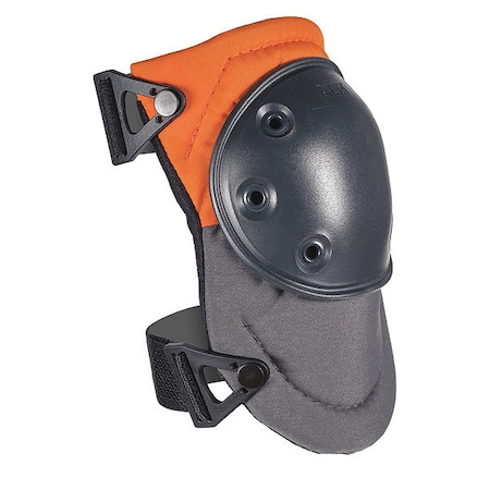 Knee Pads, Hard Cap, Gray/Orange, PR MPN:50903.50
