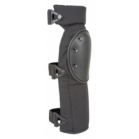Knee Pad and Shin Guard, Flexible, Foam Pad, Fabric Cap, Clip Closure, 3 Straps, Black, Universal MPN:52953.00