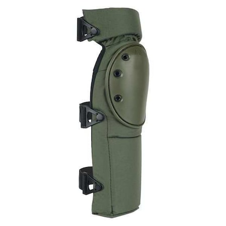 Knee Pad and Shin Guard, Flexible, Foam Pad, Fabric Cap, Clip Closure, 3 Straps, Green, Universal MPN:52953.09