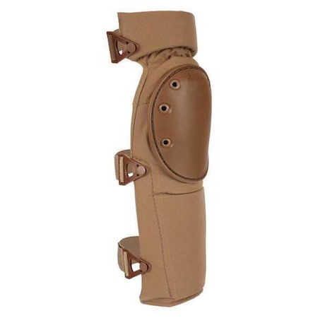 Knee Pad and Shin Guard, Flexible, Foam Pad, Fabric Cap, Clip Closure, 3 Straps, Beige, Universal MPN:52953.14