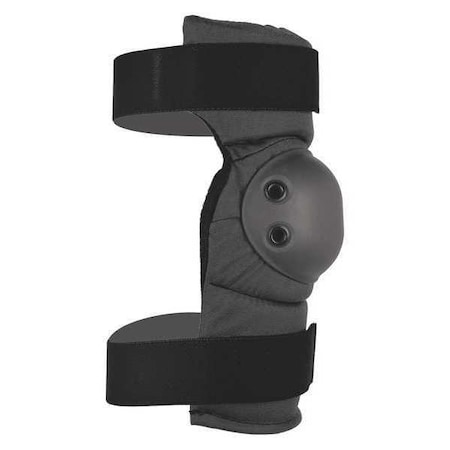 Elbow Pads, Flexible, Foam Pad, Rubber Cap, hook-and-loop Closure, 2 Straps, Black, Universal MPN:53112.00
