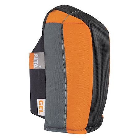 Knee Pads, Capless, Gry/Orange/Blk, PR MPN:56210.50