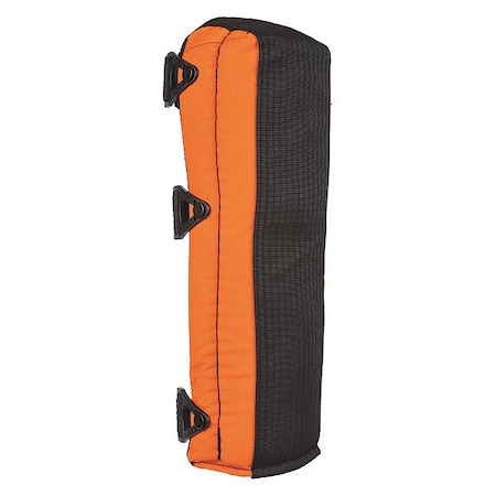 Knee/Shin Pad, Capless, Blk/Orange, PR MPN:56218.50