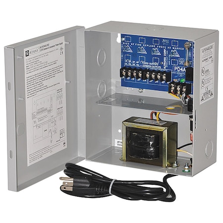 Power Supply 4PTC 24Vac at 3.5A Line Cord MPN:ALTV244ULCB3