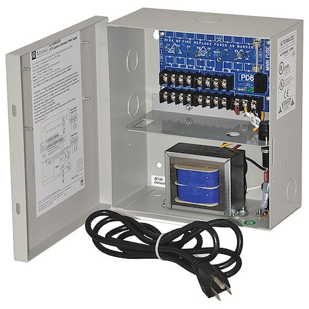Power Supply 8PTC 24Vac at 3.5A Line Cord MPN:ALTV248ULCB3