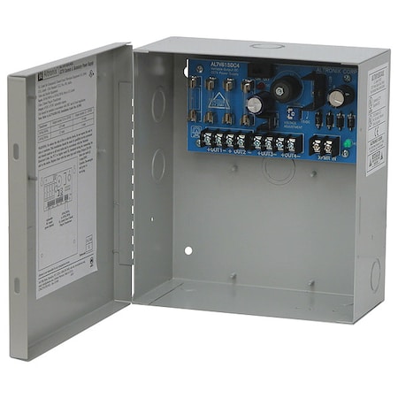 Power Supply 4 Fuse 6-15VDC at 2A MPN:ALTV615DC4UL