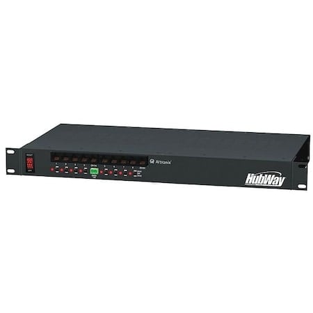 Passive UTP Hub W/Power 8 Channel MPN:HUBWAY8CD