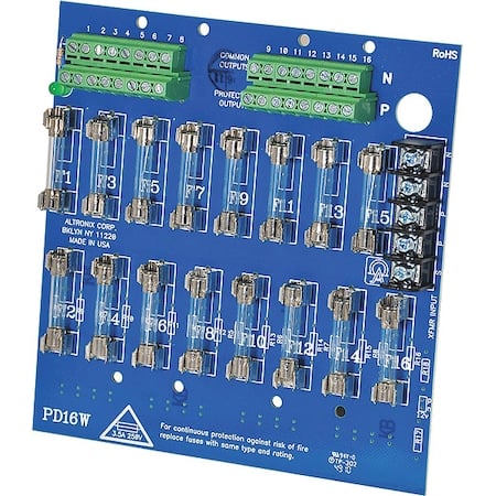 Power Dist Module 16 Output Fuse MPN:PD16W