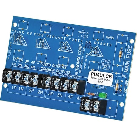 Power Dist Module 4 Output PTC MPN:PD4ULCB