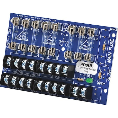 Power Dist Module 8 Output Fuse MPN:PD8UL