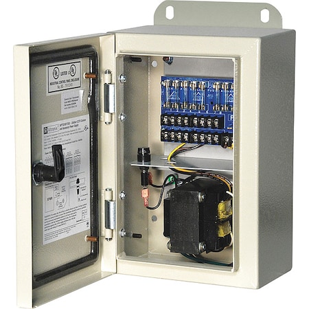 Power Supply 8 Fuse 24Vac at 7A Nema4 MPN:WPTV248175UL