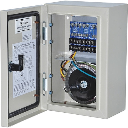 Power Supply 8 Fuse 24Vac at 12.5A Nema4 MPN:WPTV248300UL