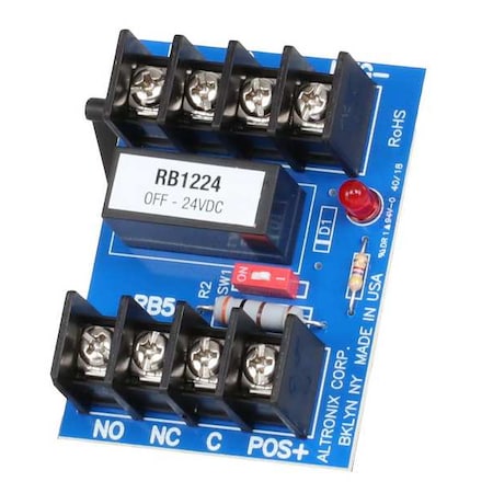 Relay Module 12/24VDC 75Ma DPDT, Relay, - MPN:RB1224
