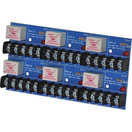 Break Away Relay 6 Pack 12/24VDC 50Ma, Relay, - MPN:RB610
