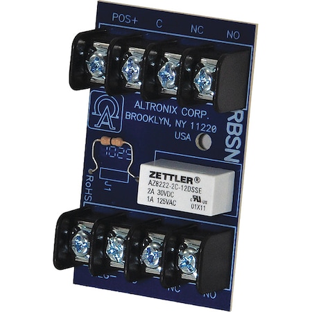 Sensitive Relay Module 12/24VDC 15Ma DPDT, Relay, - MPN:RBSN