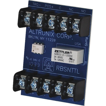 Sensitive Relay 12/24VDC 18Ma DPDT, Relay, - MPN:RBSNTTL