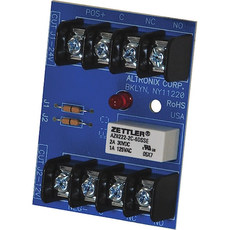 Relay Module 6/12/24VDC 30Ma DPDT, Relay, - MPN:RBST