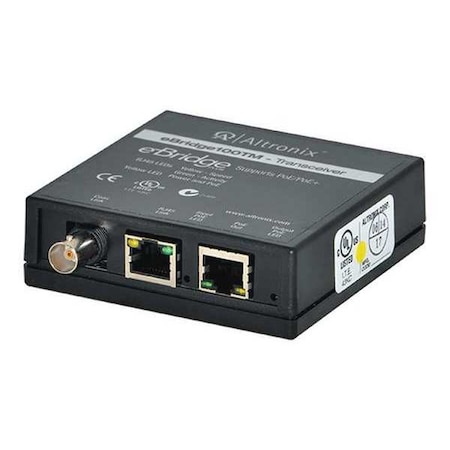 PoE Transceiver, 1 Cam. Input, 3-1/2