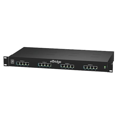 IP Over Coax Receiver, 16 Channel MPN:EBRIDGE16CR