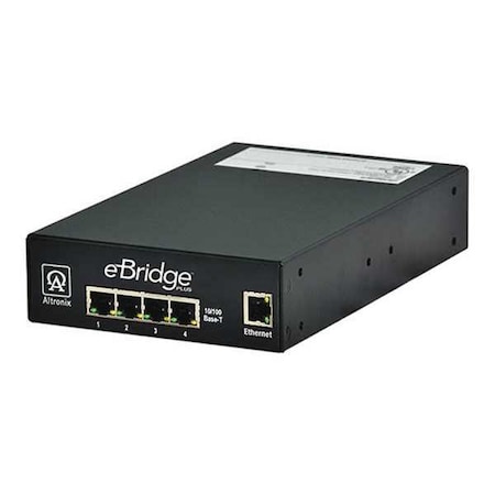 Altronix 4 OUTPUT IP/COAX POE/POE+ RCVR MPN:EBRIDGE4PCRX