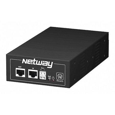 PoE Injector, Black, 115/230VAC Input V MPN:NETWAY1D