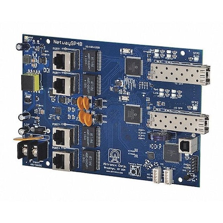 PoE Switch, Camera Inputs 4, Load 120W MPN:NetWaySP4B