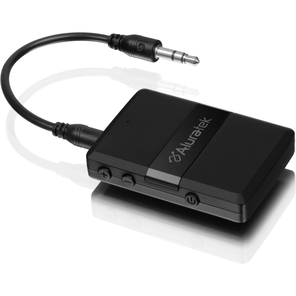Aluratek Universal Bluetooth Audio Receiver and Transmitter - 33 ft - Portable MPN:ABC01F
