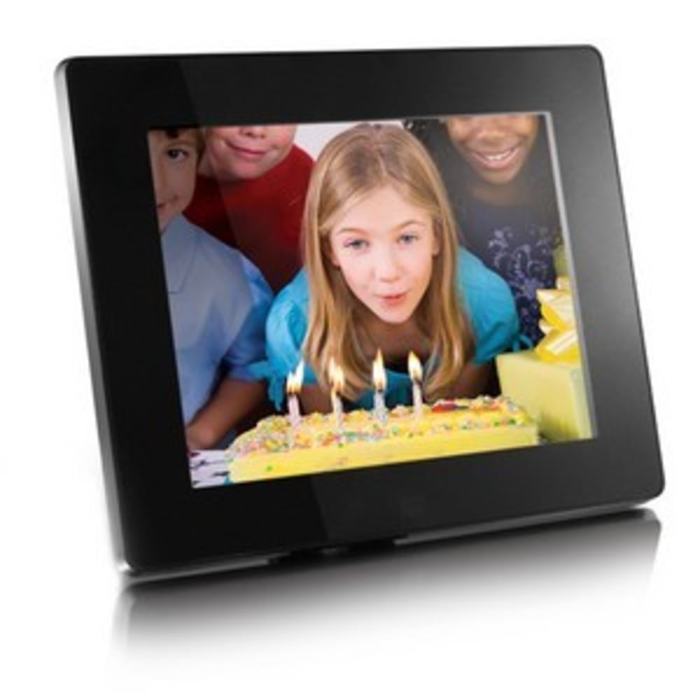 Aluratek ADMPF108F Digital Photo Frame - Photo Viewer, Audio Player, Video Player - 8in Active Matrix TFT Color LCD MPN:ADMPF108F