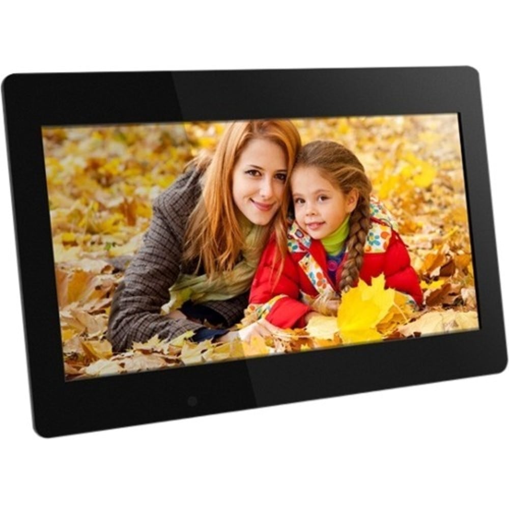 Aluratek ADMPF118F 18.5in Digital Photo Frame, 18.75inH x 1.25inW x 12.75inD, Black MPN:ADMPF118F