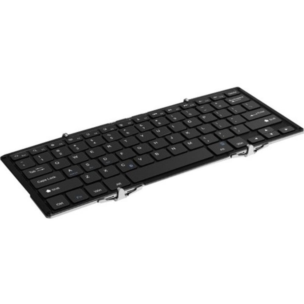 Aluratek Portable Ultra Slim Tri-Fold Bluetooth Keyboard - Wireless Connectivity - Bluetooth - 79 Key(s) - ABLKO4F MPN:ABLKO4F